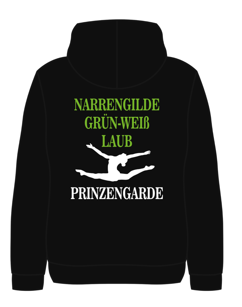 Narrengilde Laub Zip Hoodie Frauen