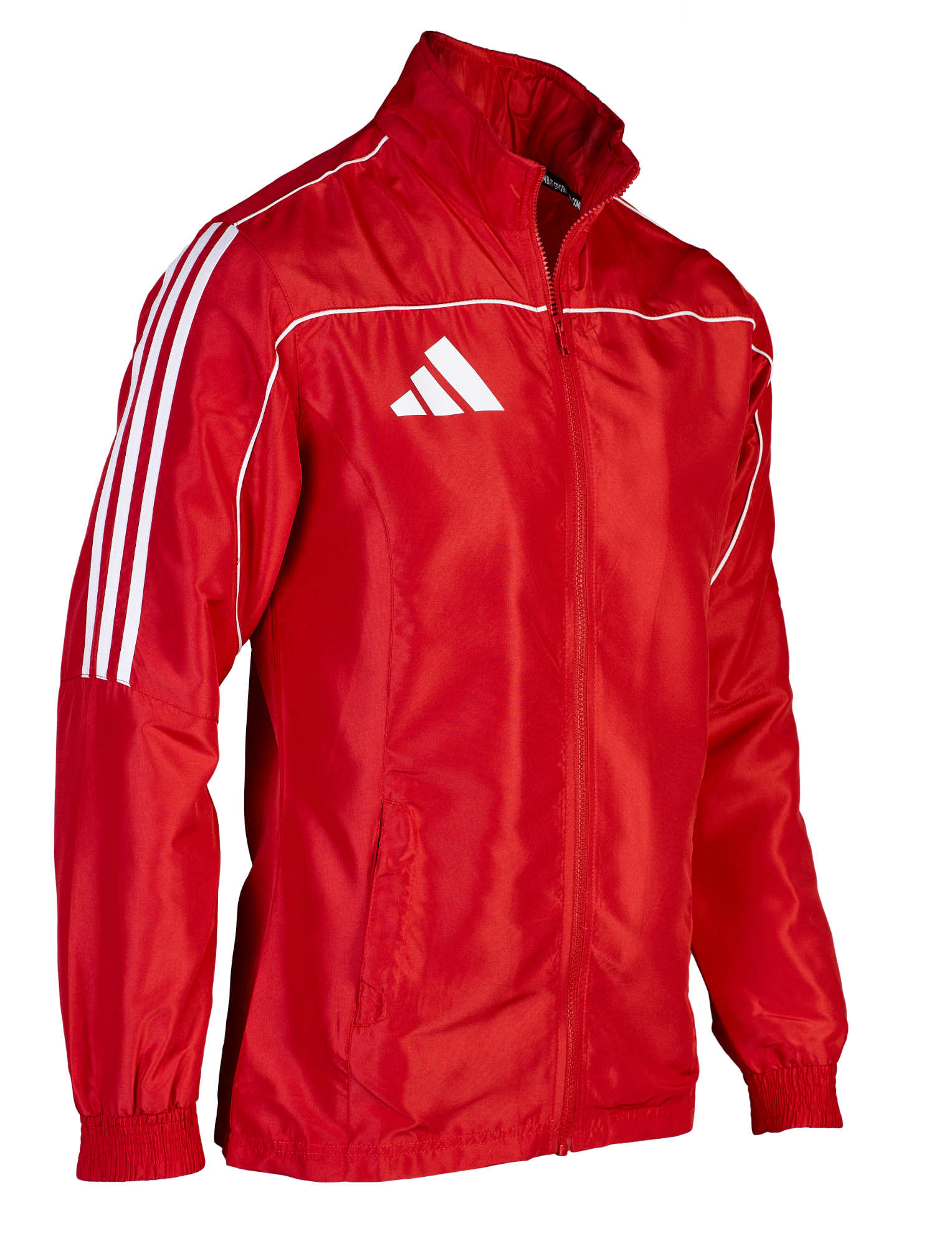 adidas zipped jacket TR40 red