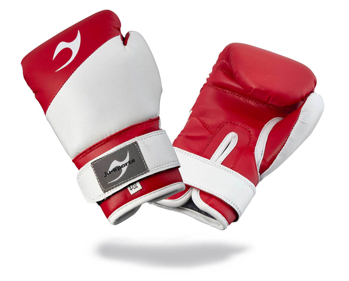 Ju-Sports Kids Boxing Gloves Bonsai red