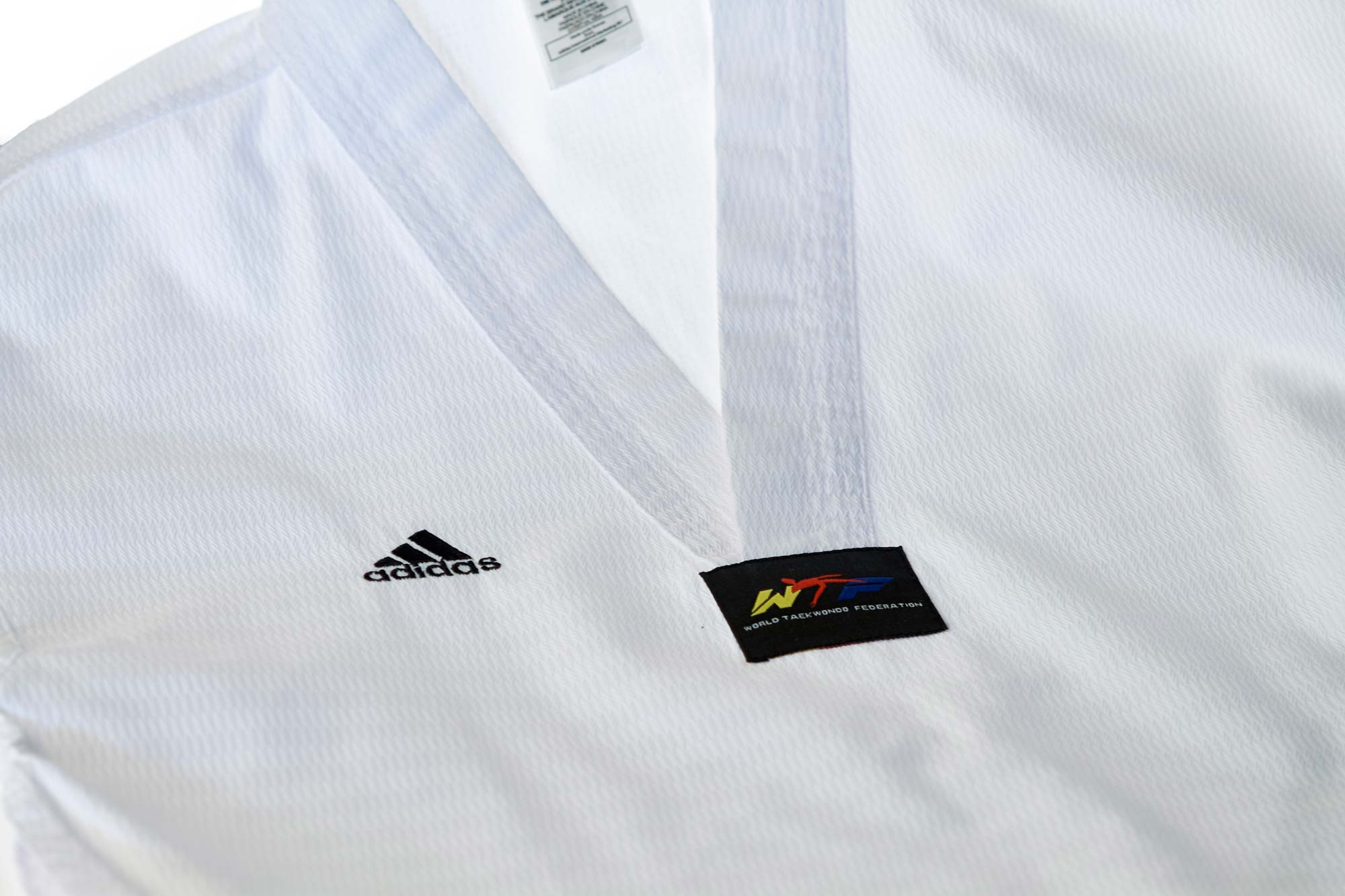 adidas TKD dobok ADI CHAMP III ADITCH03 white collar