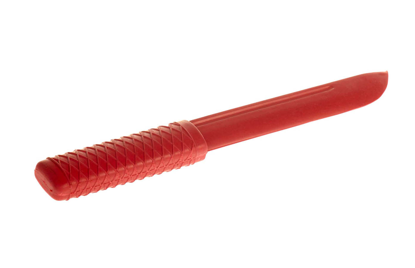 Short Rubber Knife Red