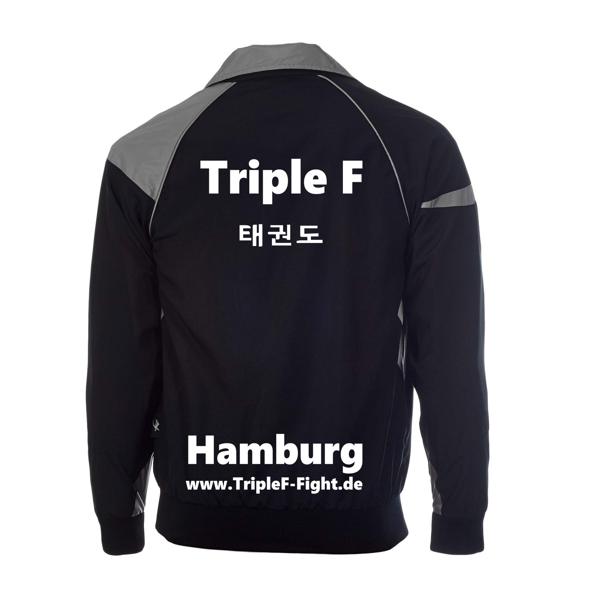 Bedruckung Trainingsanzug Triple F Hamburg