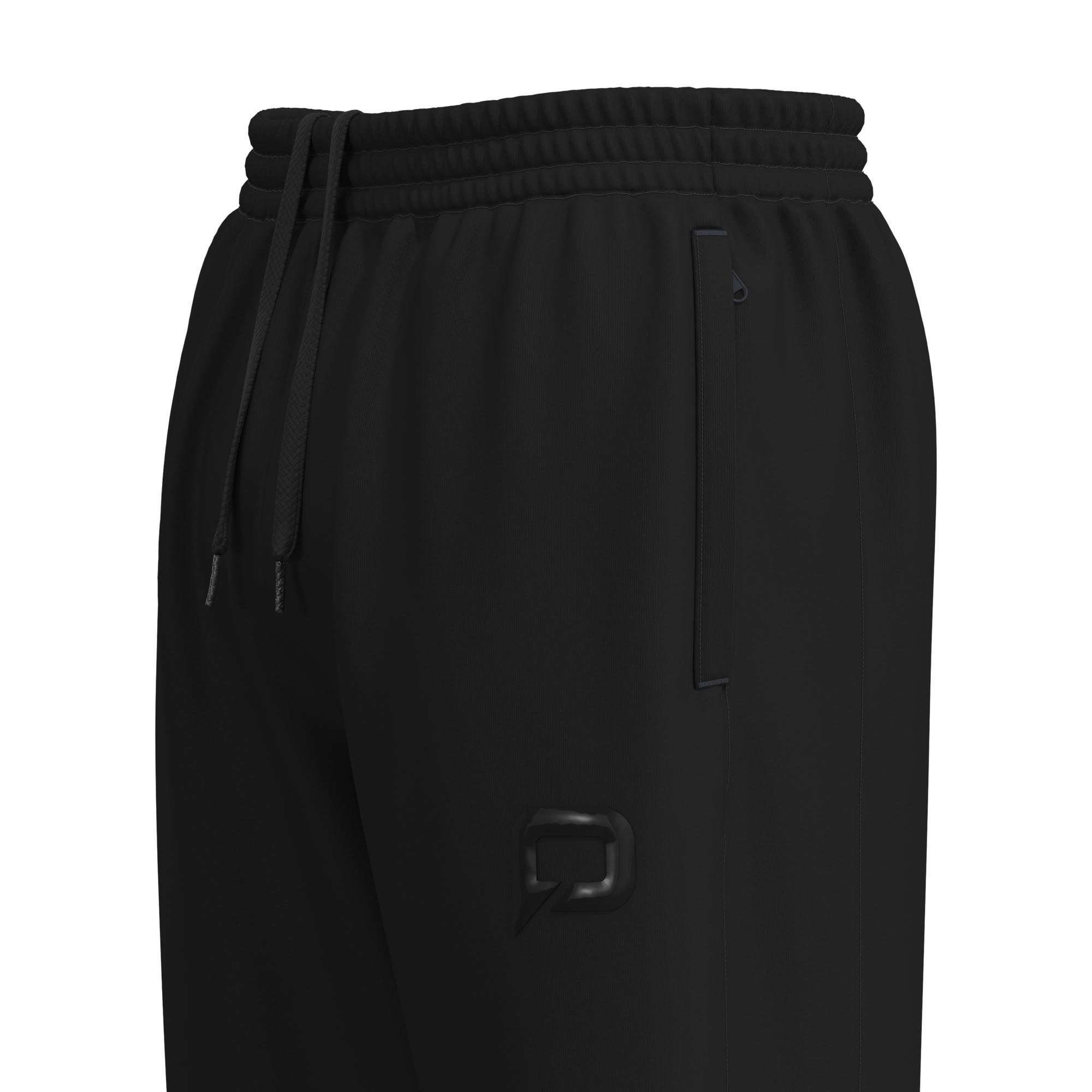 Pallap TTS slim fit pants men black/black