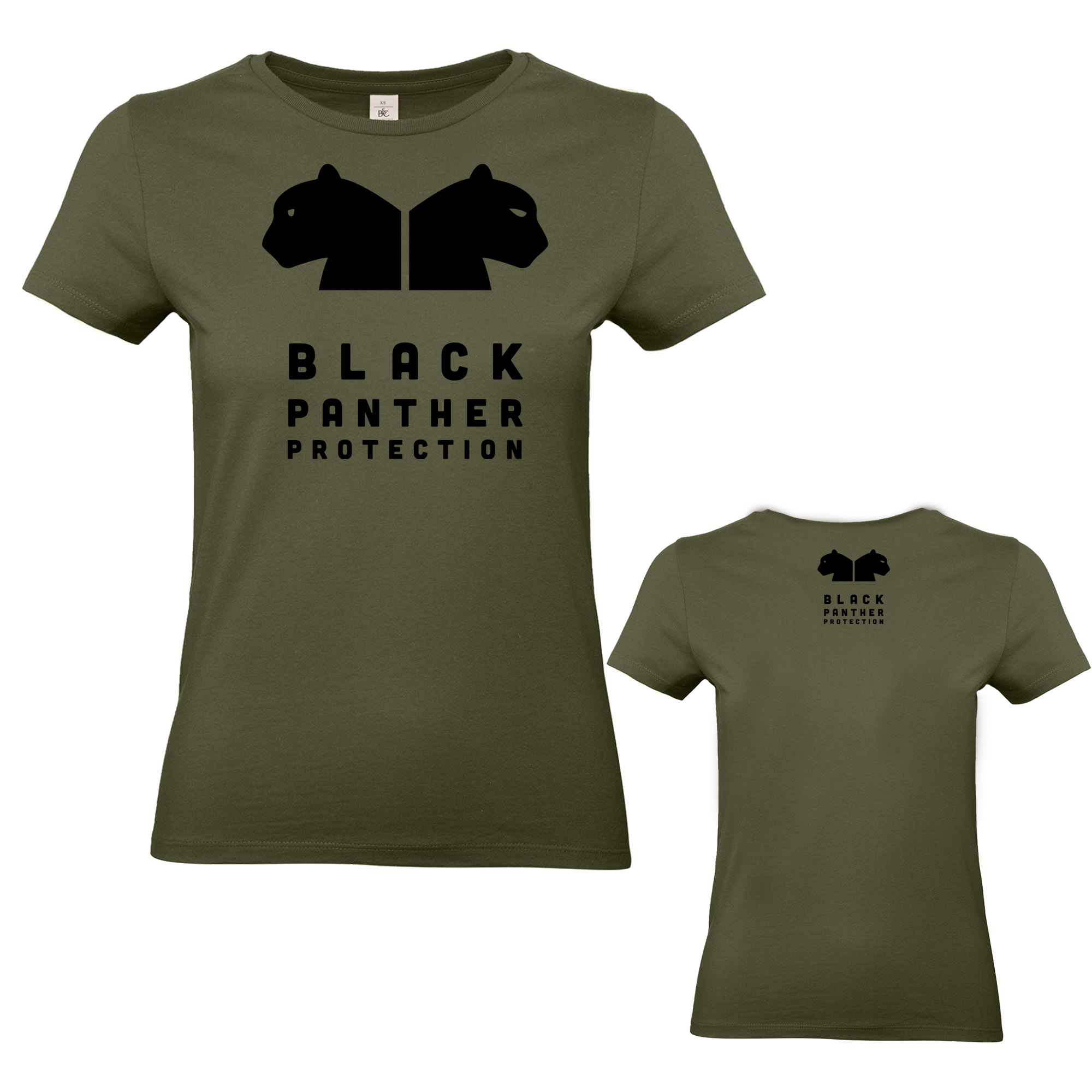 BPP Black Panther Protection Damen T-Shirt urban khaki