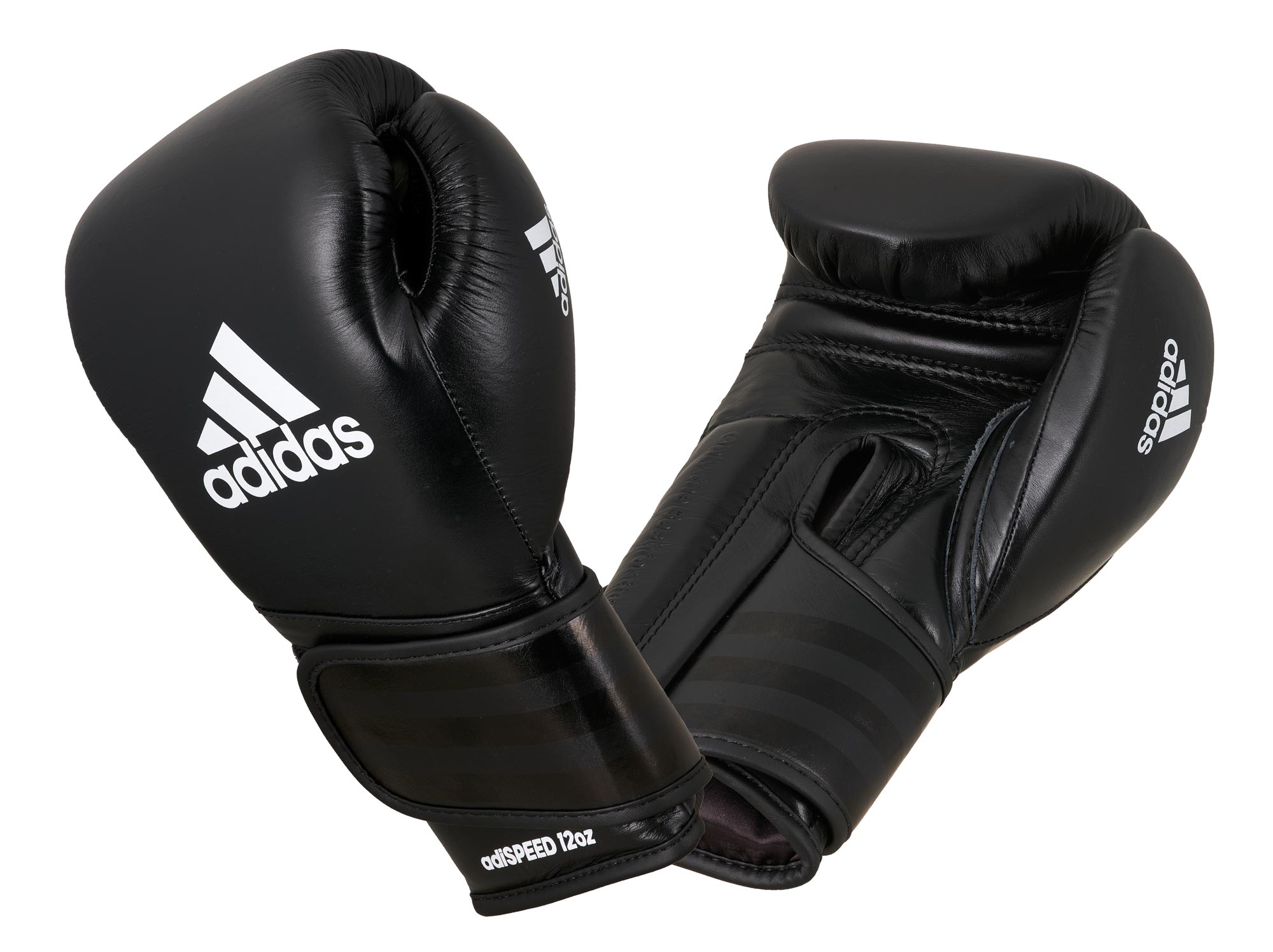 adidas boxing glove adispeed strap up ADISBG501PRO black white