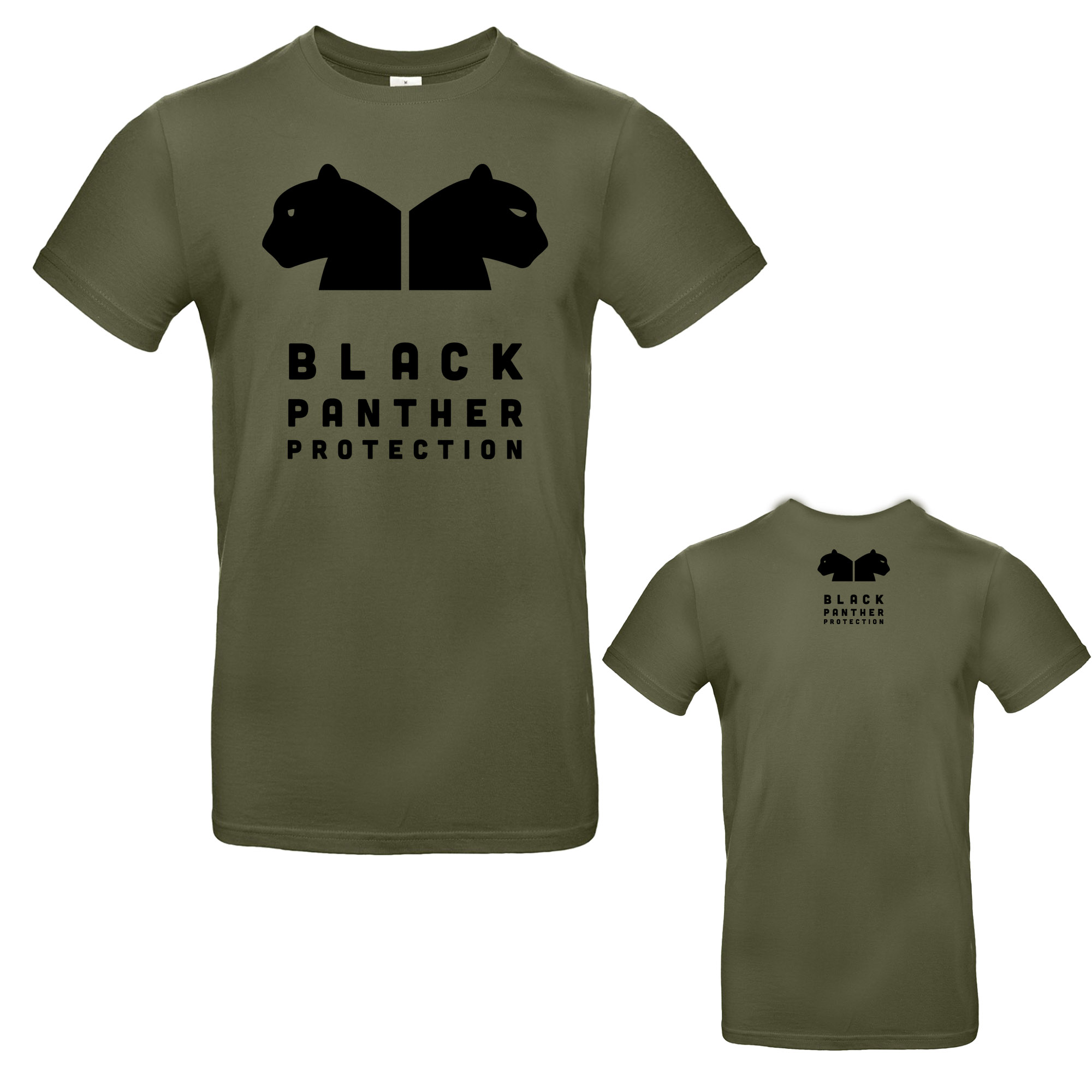 BPP Black Panther Protection Unisex T-Shirt urban khaki