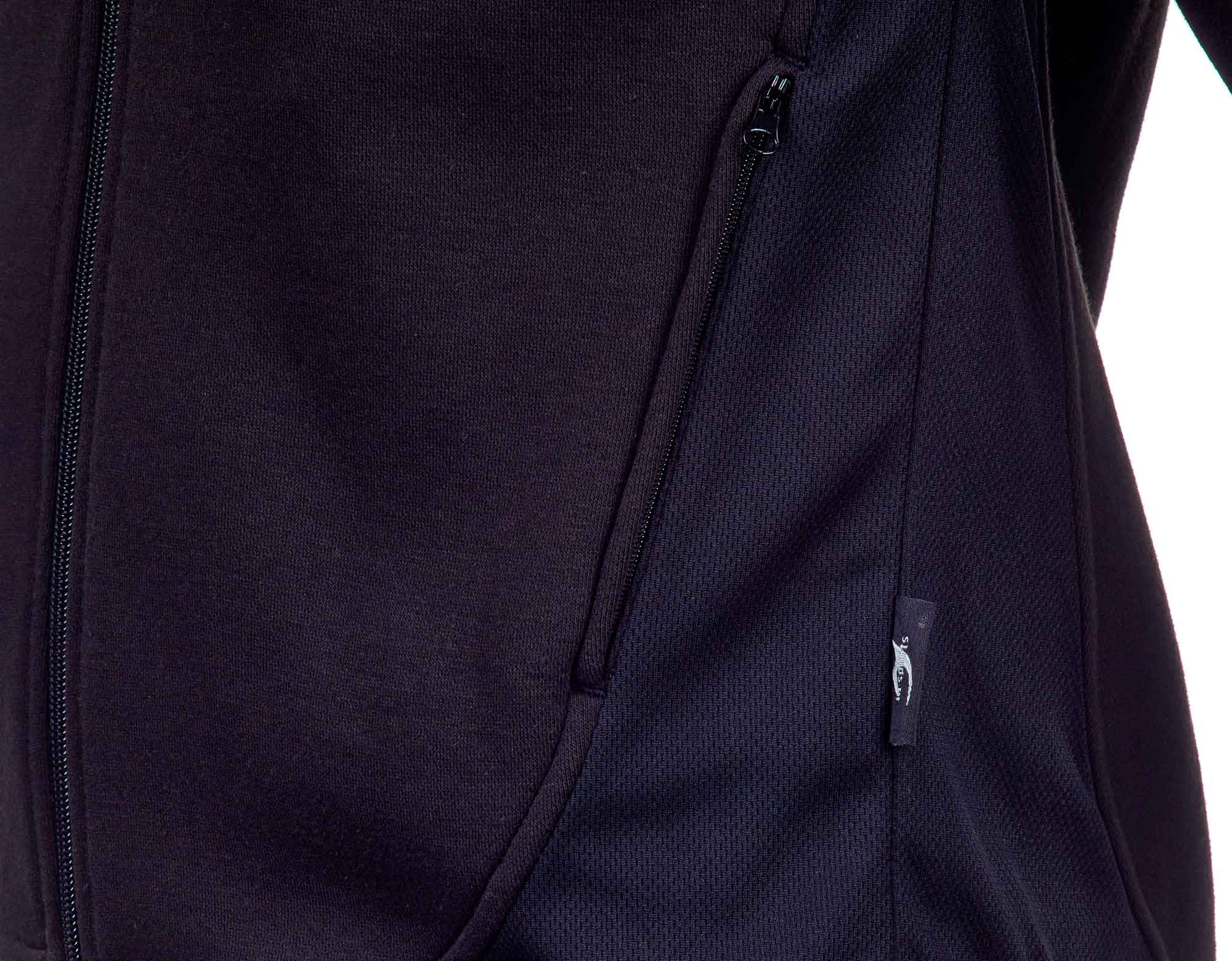 Ju-Sports Element Core Full Zip Hoody black