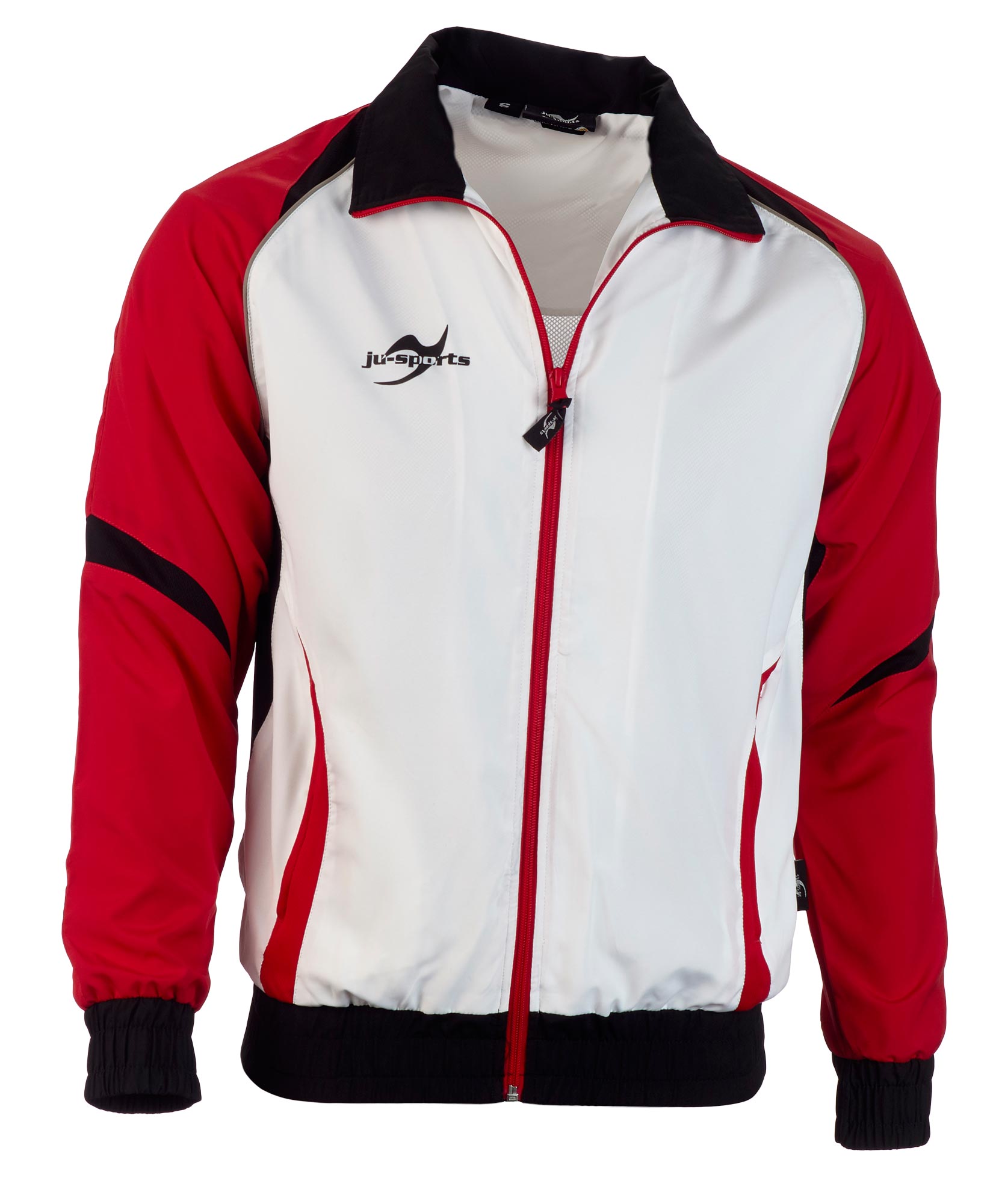 Ju-Sports C2 zip-up team jacket white/red