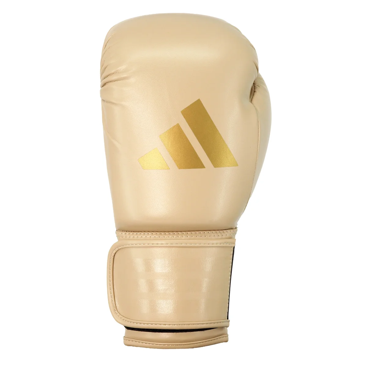 Boxhandschuh, Goldfarbe, PU-Material, Klettverschluss, Einzeln