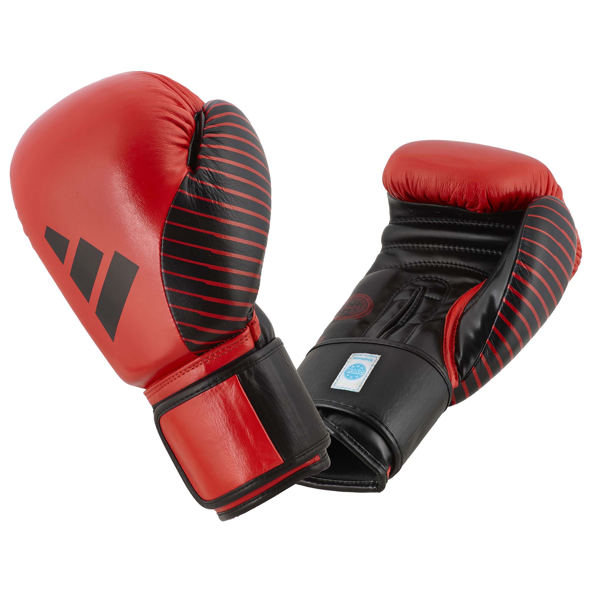 adidas kickboxing competition glove red/black, adiKBWKF200