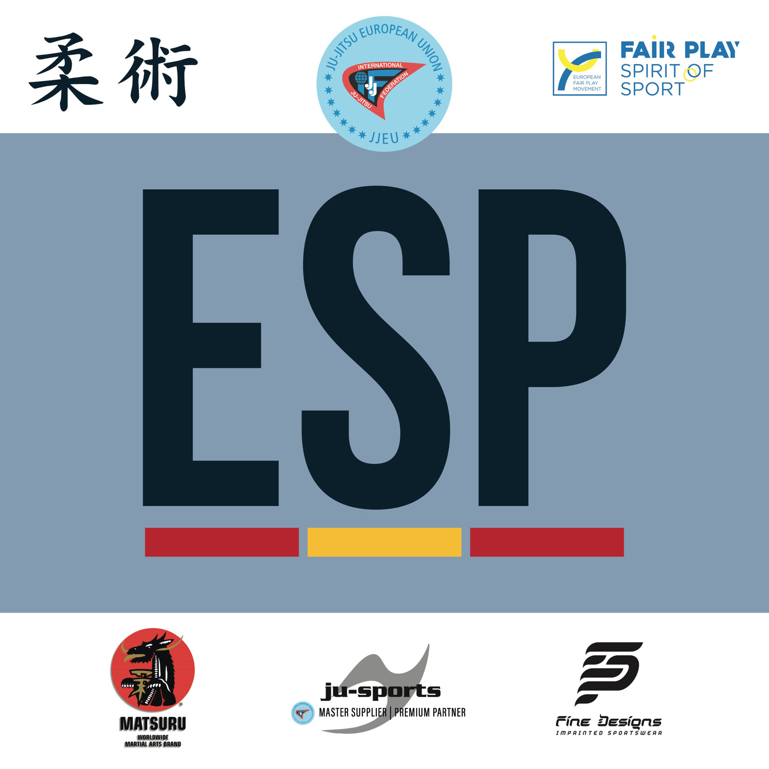 europäische union, kampfsport, ESP, wettbewerb, grafik logo