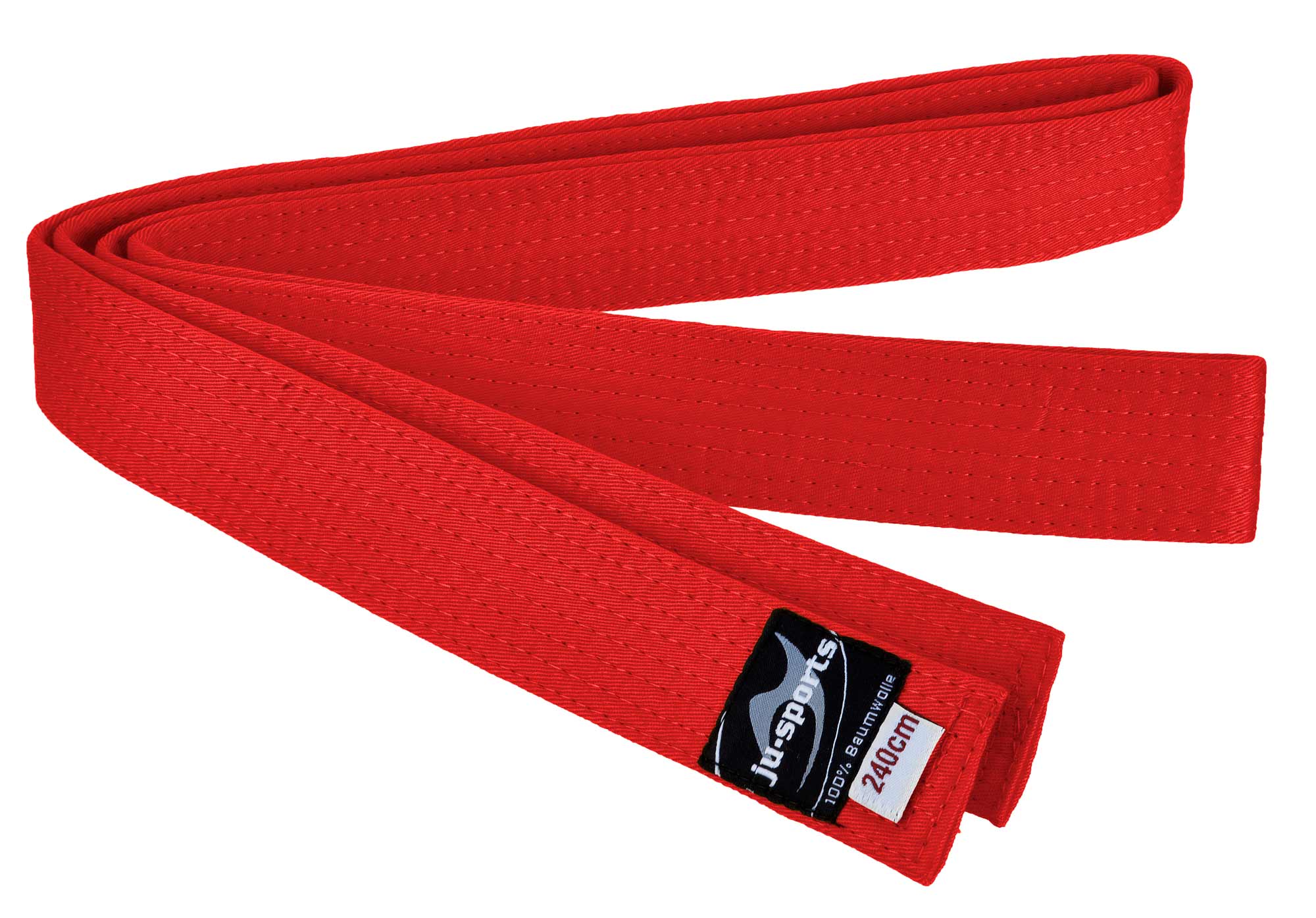 Ju-Sports budo belt red
