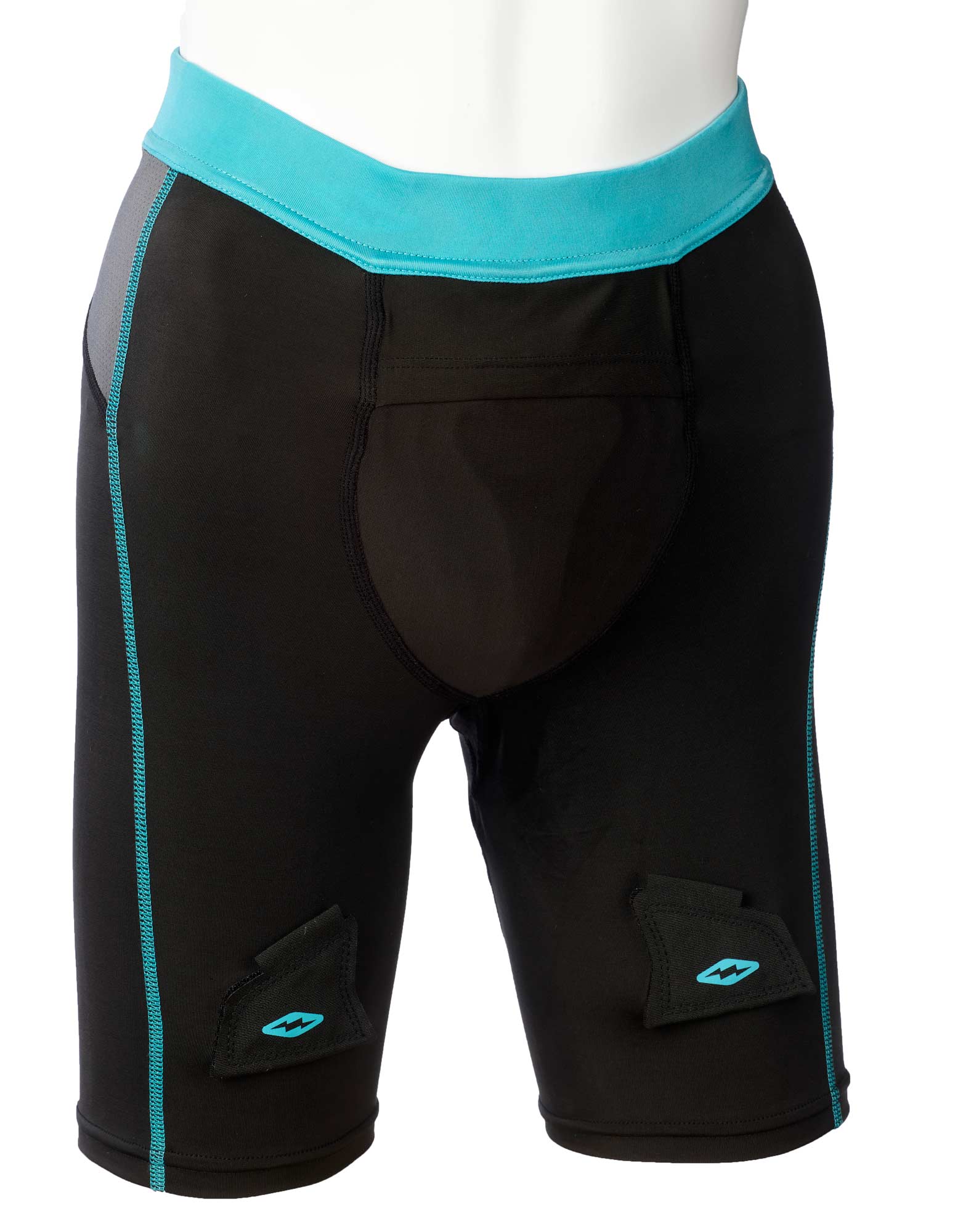 Shock Doctor Tiefschutz: Compression Hockey Short Damen mit Pelvic Protector, 30060