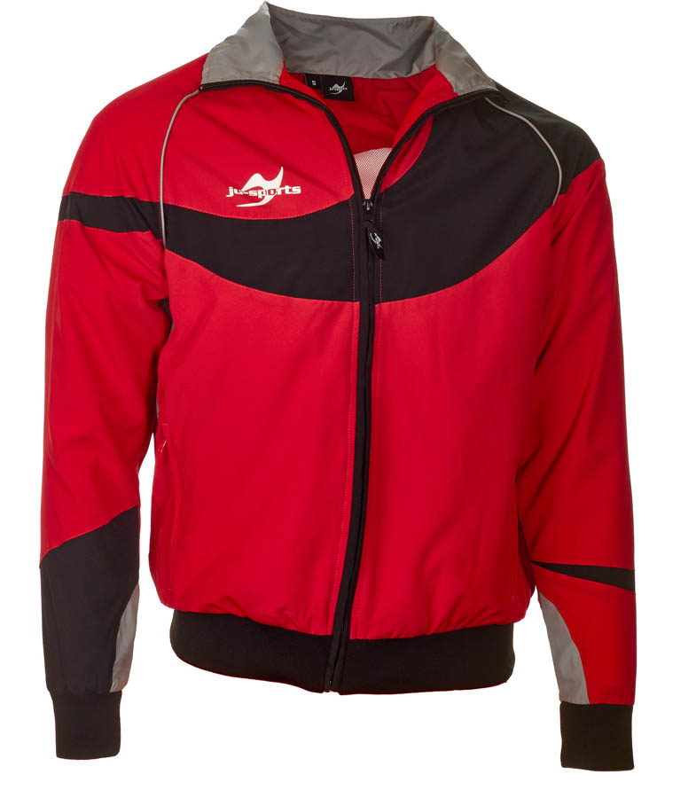 Ju-Sports C1 zip-up team jacket red/black