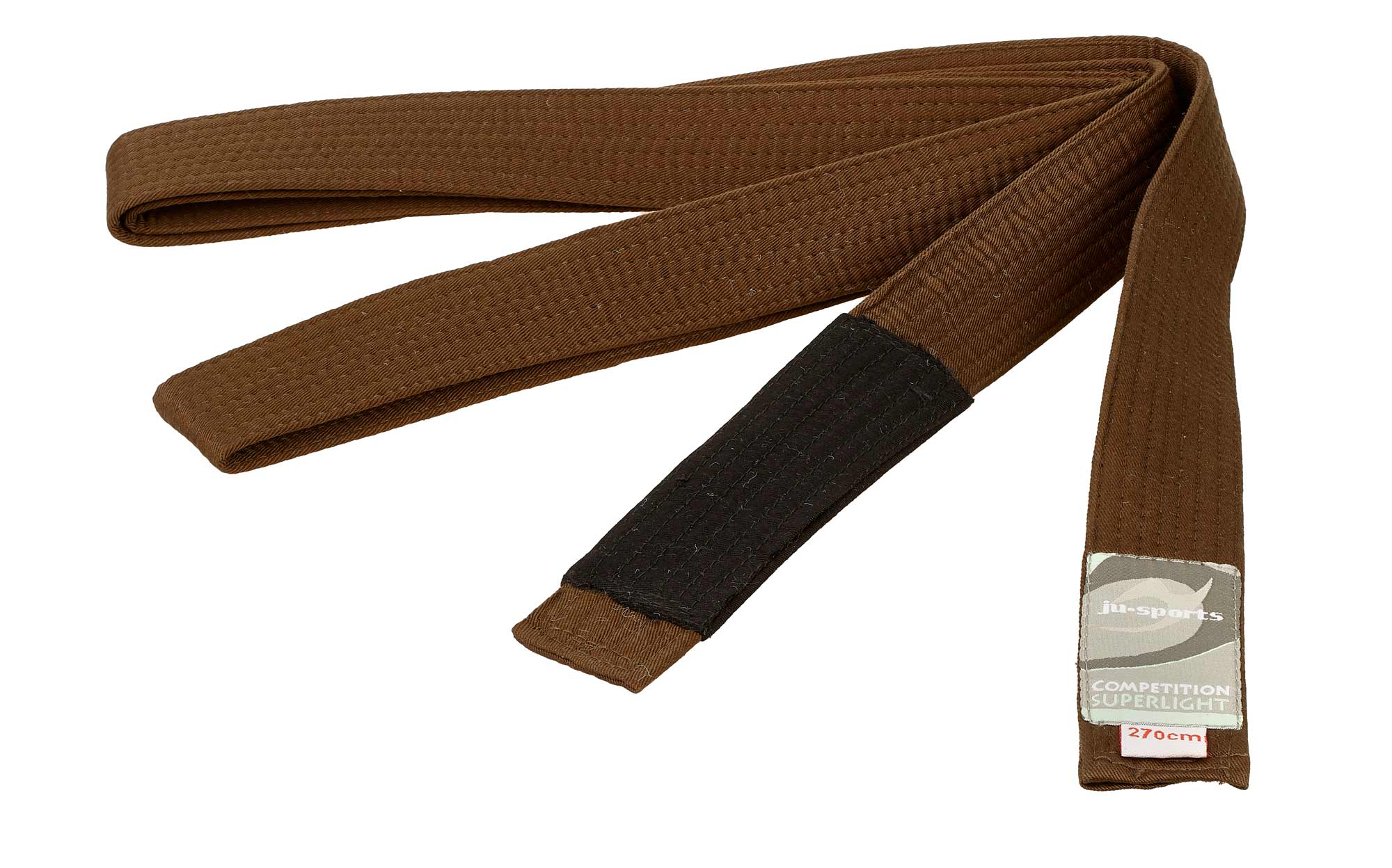 Ju-Sports BJJ belt Competition superlight brown