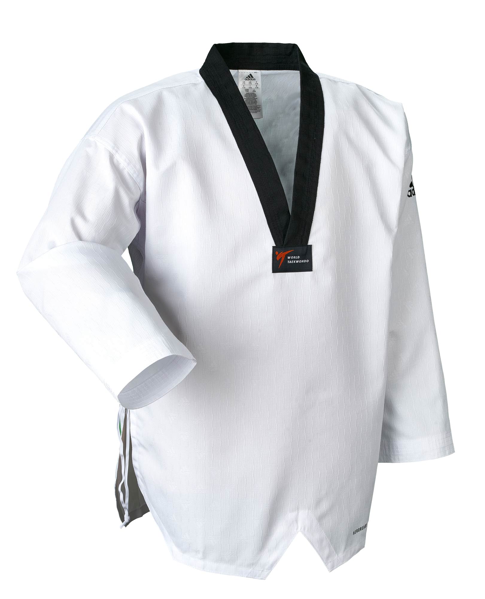 adidas Taekwondo-Anzug adiChamp IV, schwarzes Revers, ADITCH04