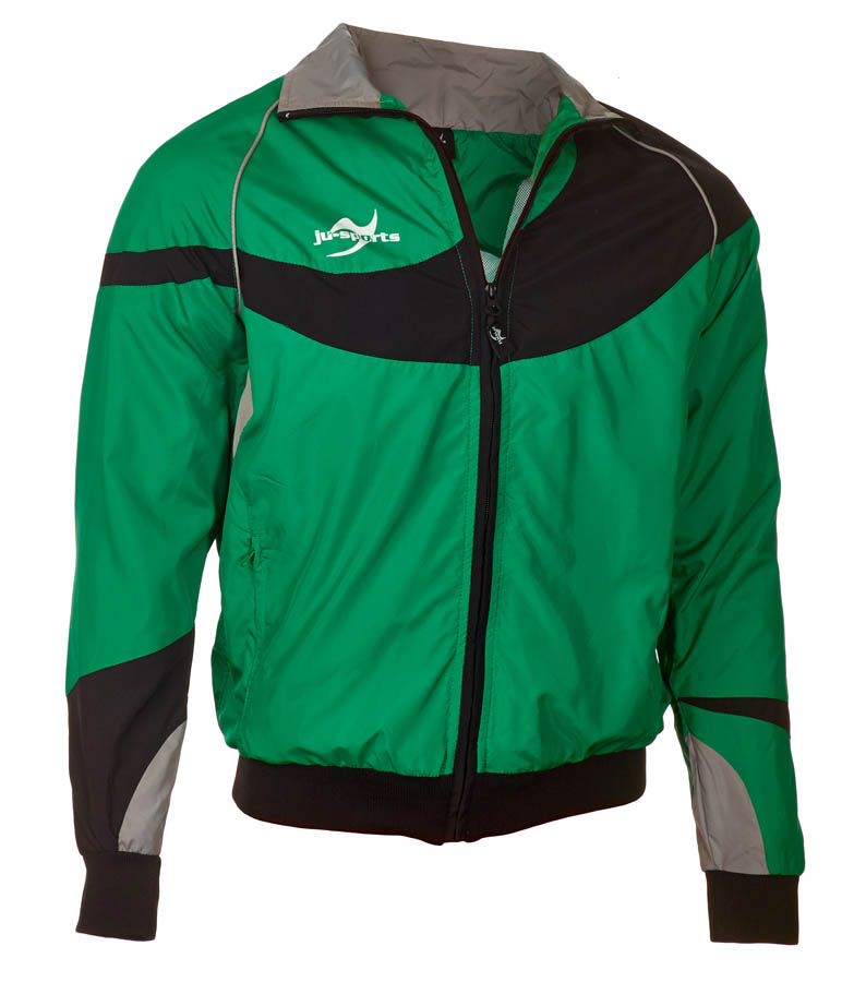 Ju-Sports C1 zip-up team jacket green/black