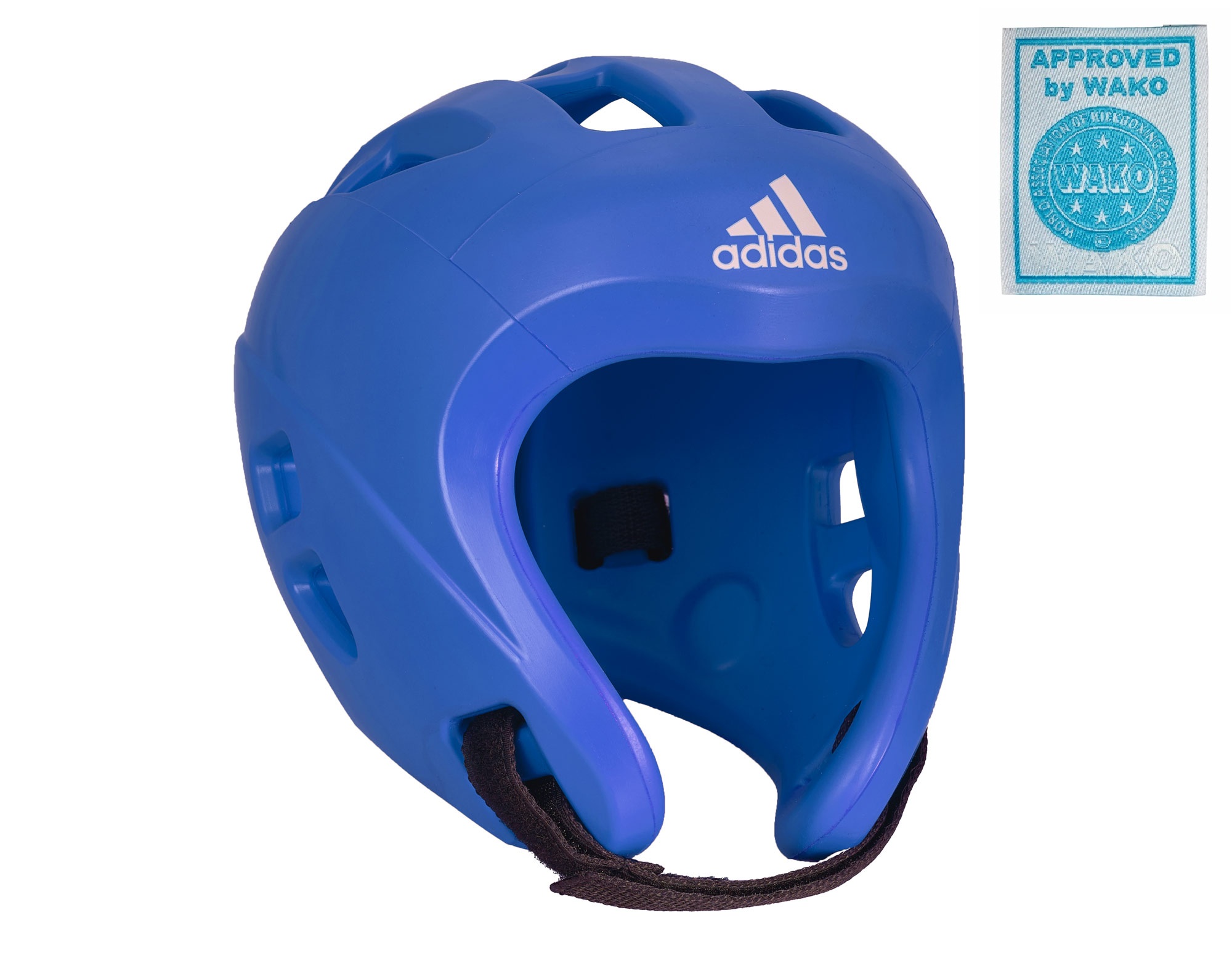adidas Kopfschutz Kickboxing blue, adiKBHG500