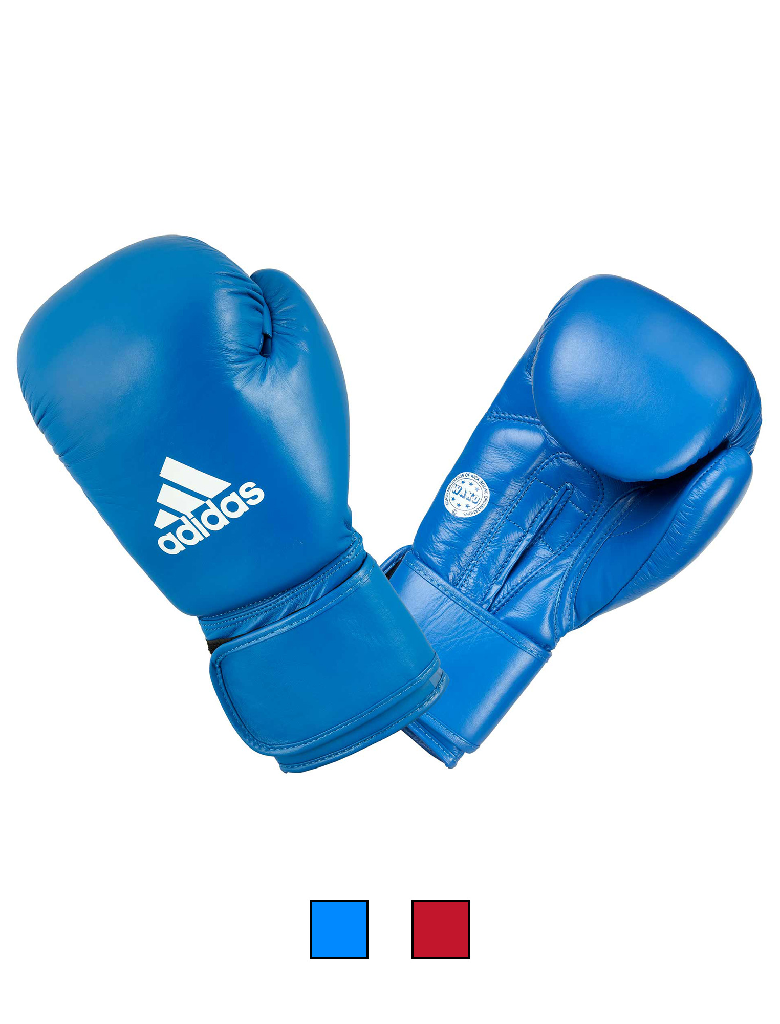 adidas WAKO amateur boxing glove ADIWAKOG1 10 oz blue