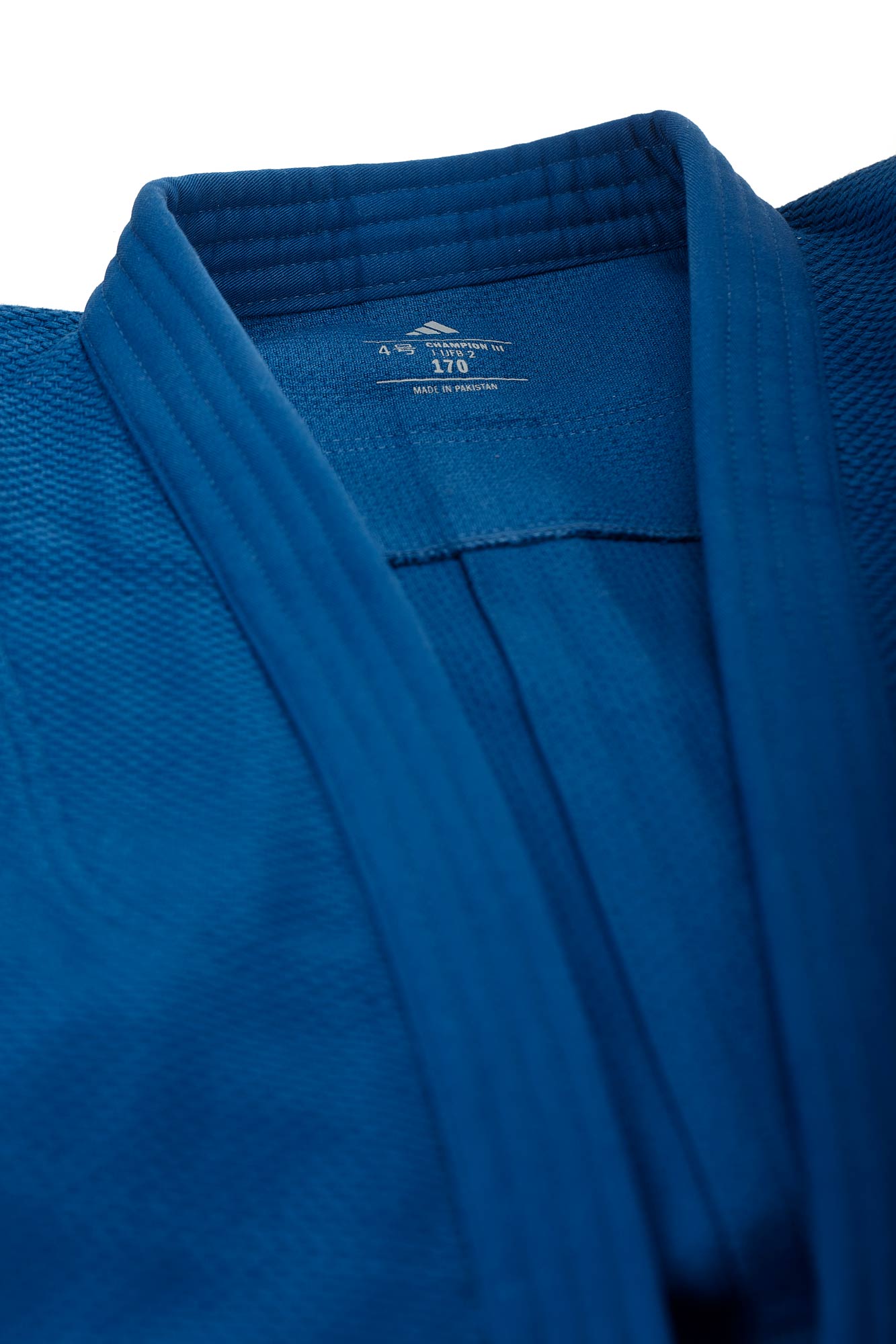 adidas Judojacke CHAMPION III IJF - Model 1 JIJFB3-LJ blau Logo only 