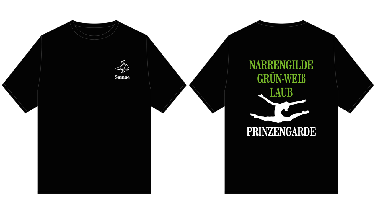 Narrengilde Laub T-Shirt "Prinzengarde"