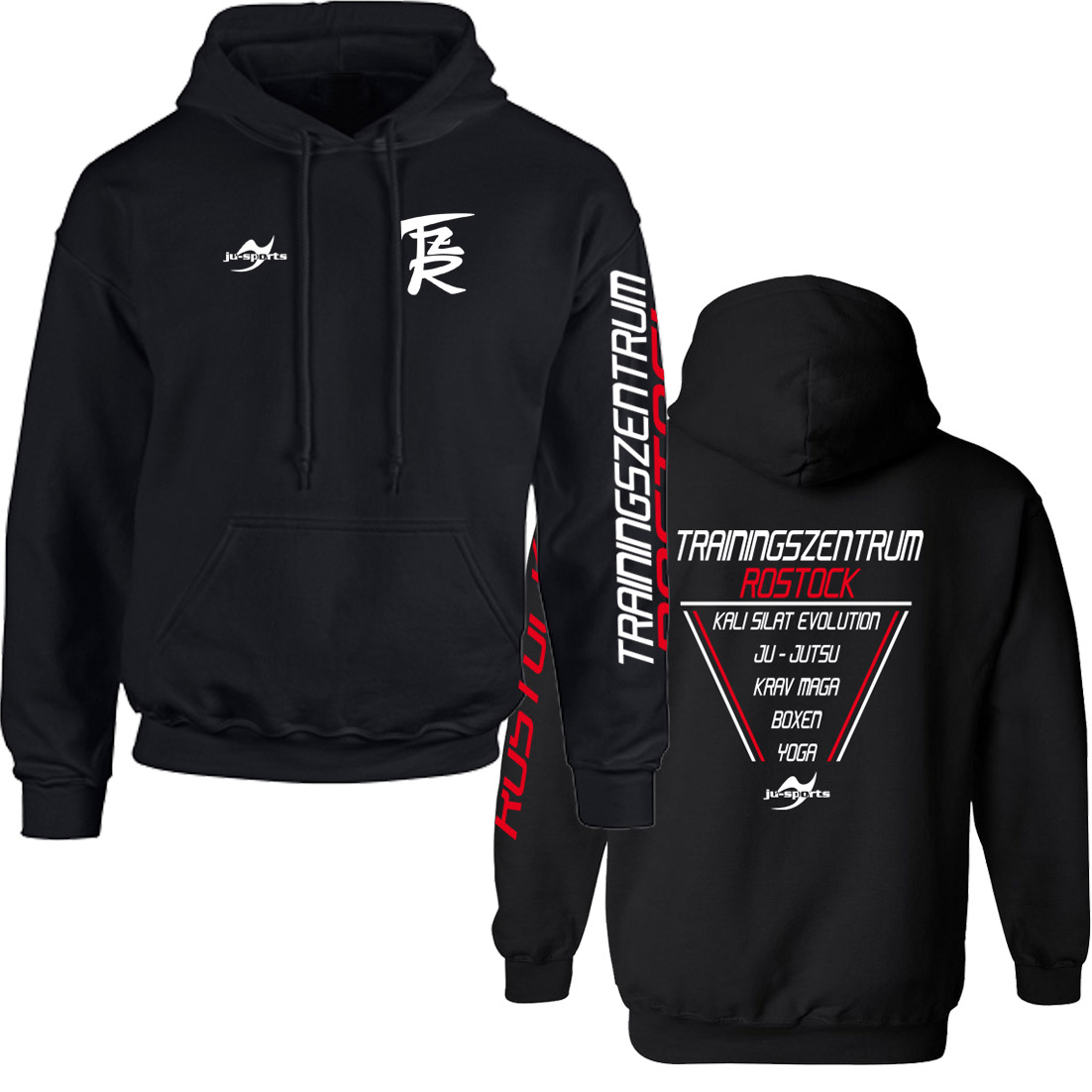 TZR Heavy Hoodie Trainingszentrum Rostock