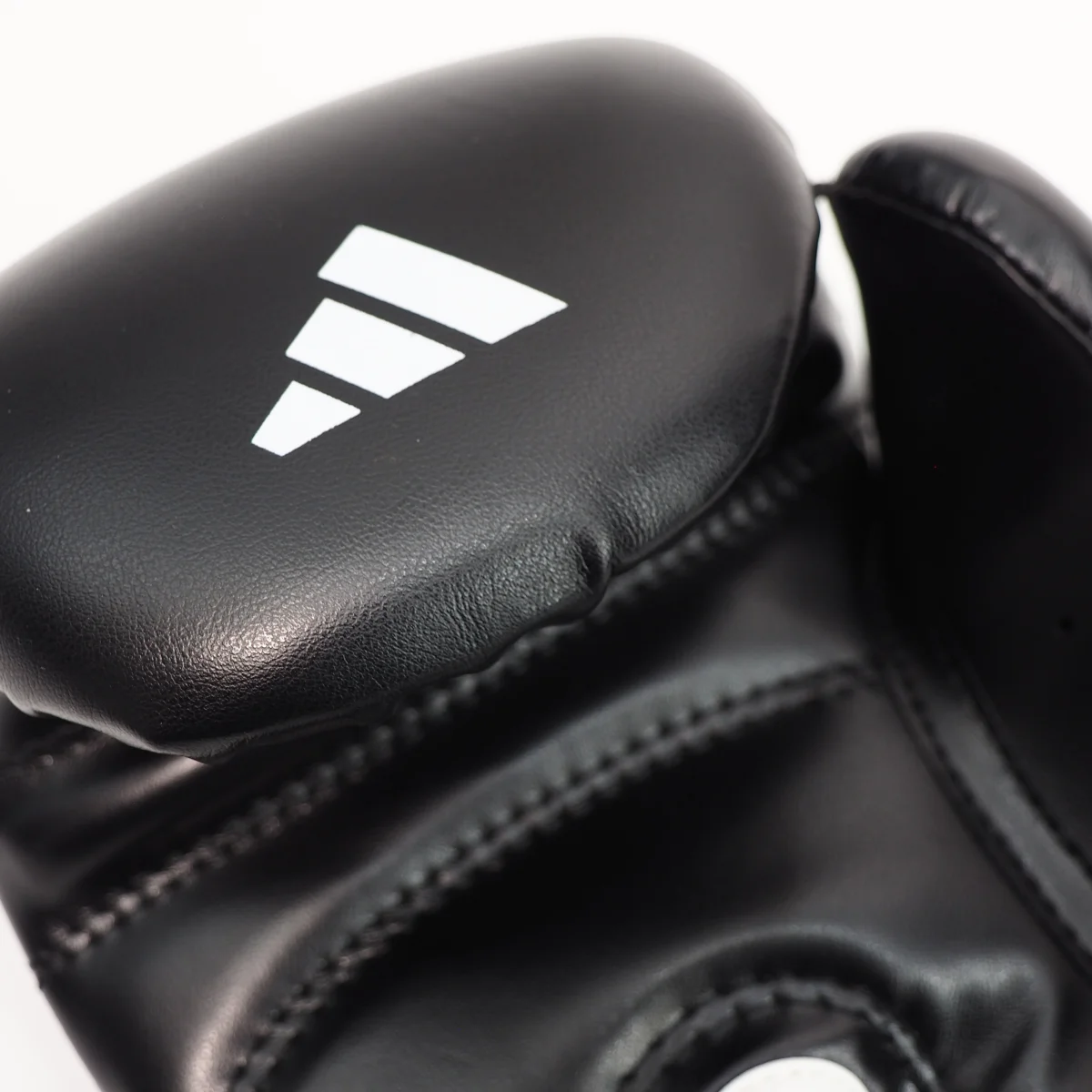 Handschuhe, Gloves, Schwarz, Schwarz-Leder, Stoffnaht