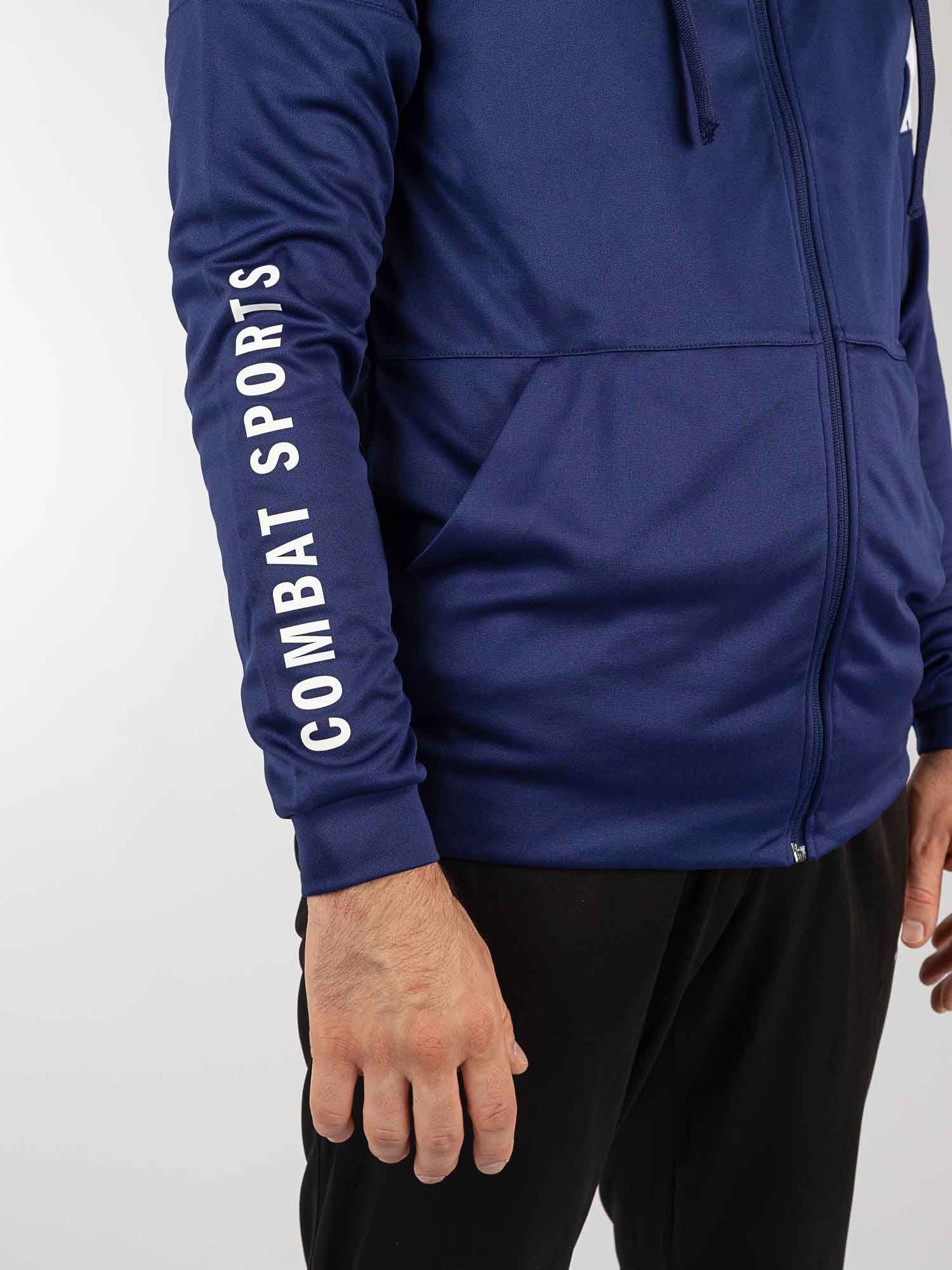 Hoodie, Reißverschlussjacke, Langarm, Sportbekleidung, Grafiktext