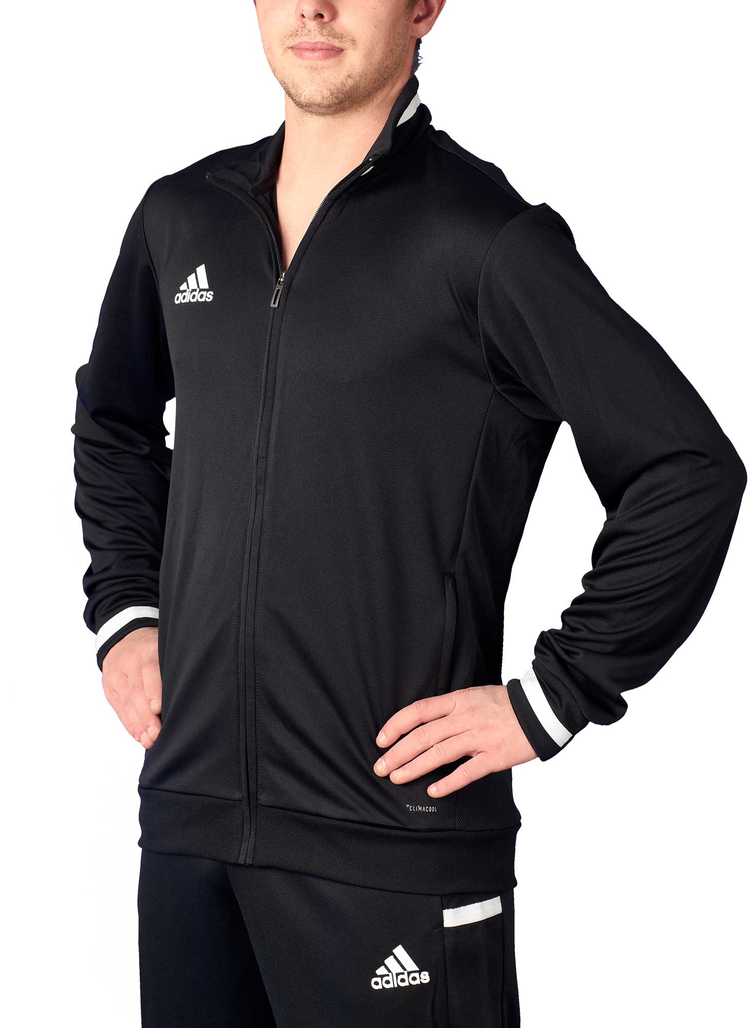 adidas T19 Trekking Jacket Männer schwarz/weiß, DW6849