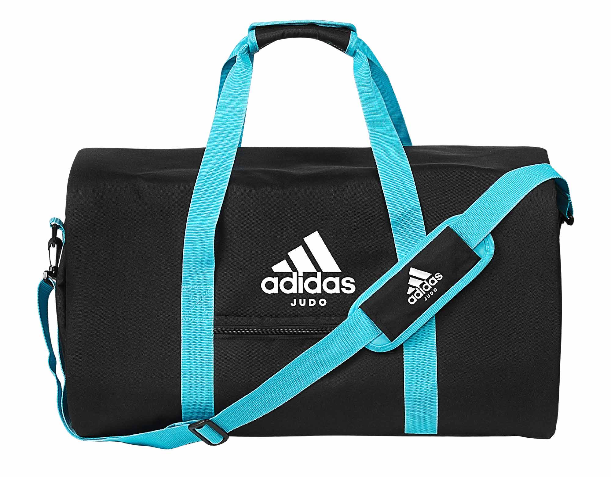 adidas 2in1 Bag Judo black/cyan M, ADIACC200J