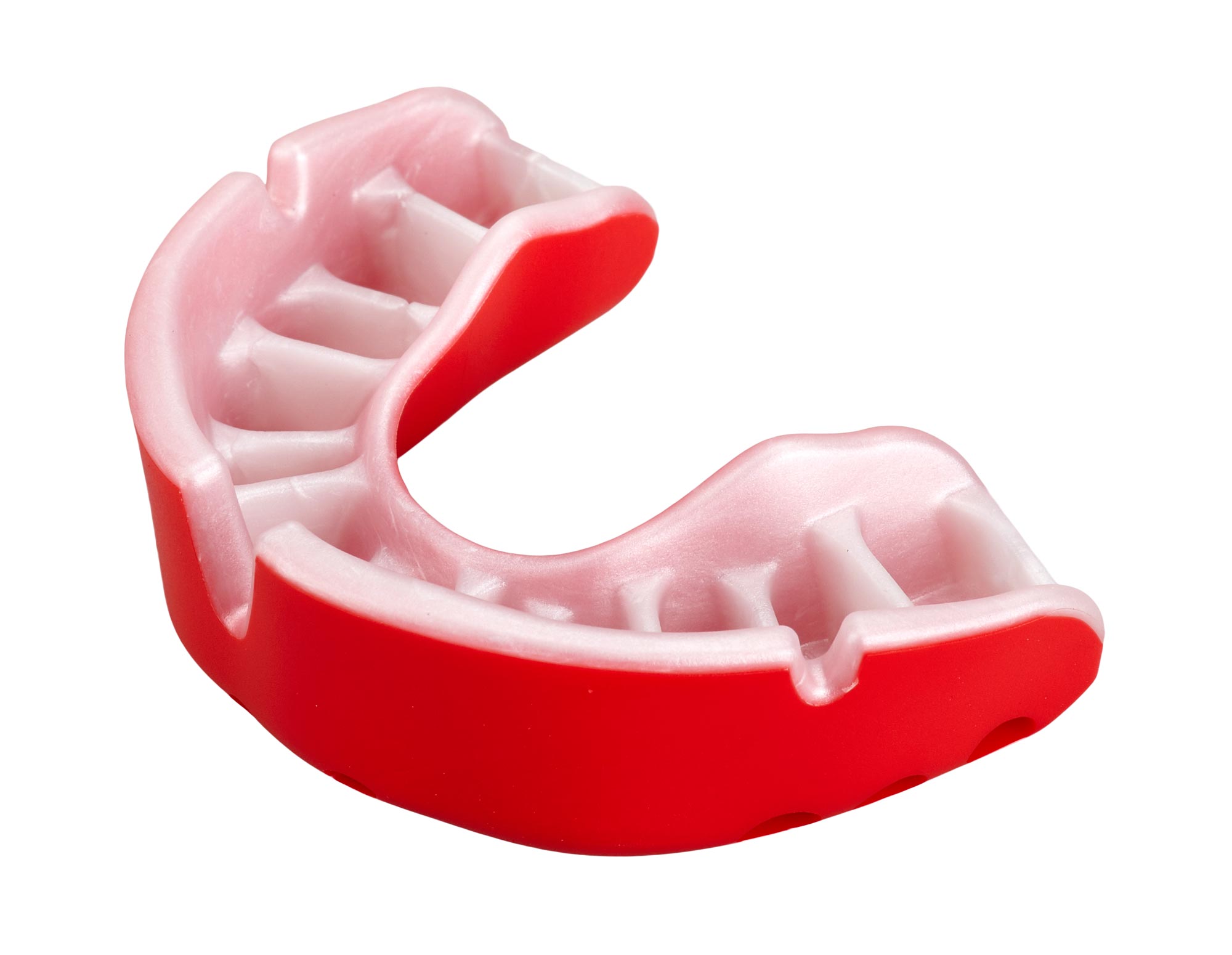 OPRO Mouthguard Gold Level Senior red/pearl