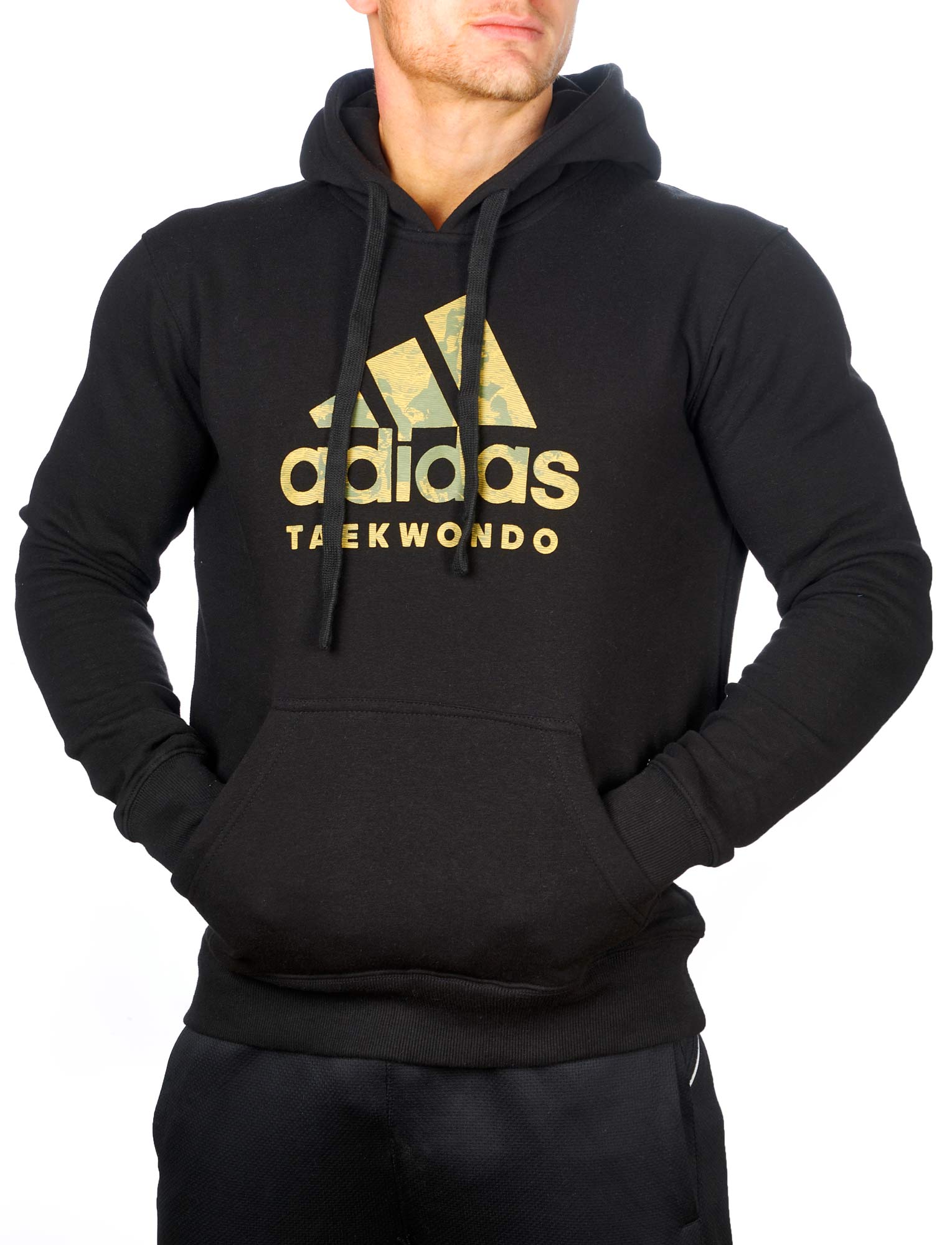 adidas badge of sport hoody Taekwondo black adiCLHD20T