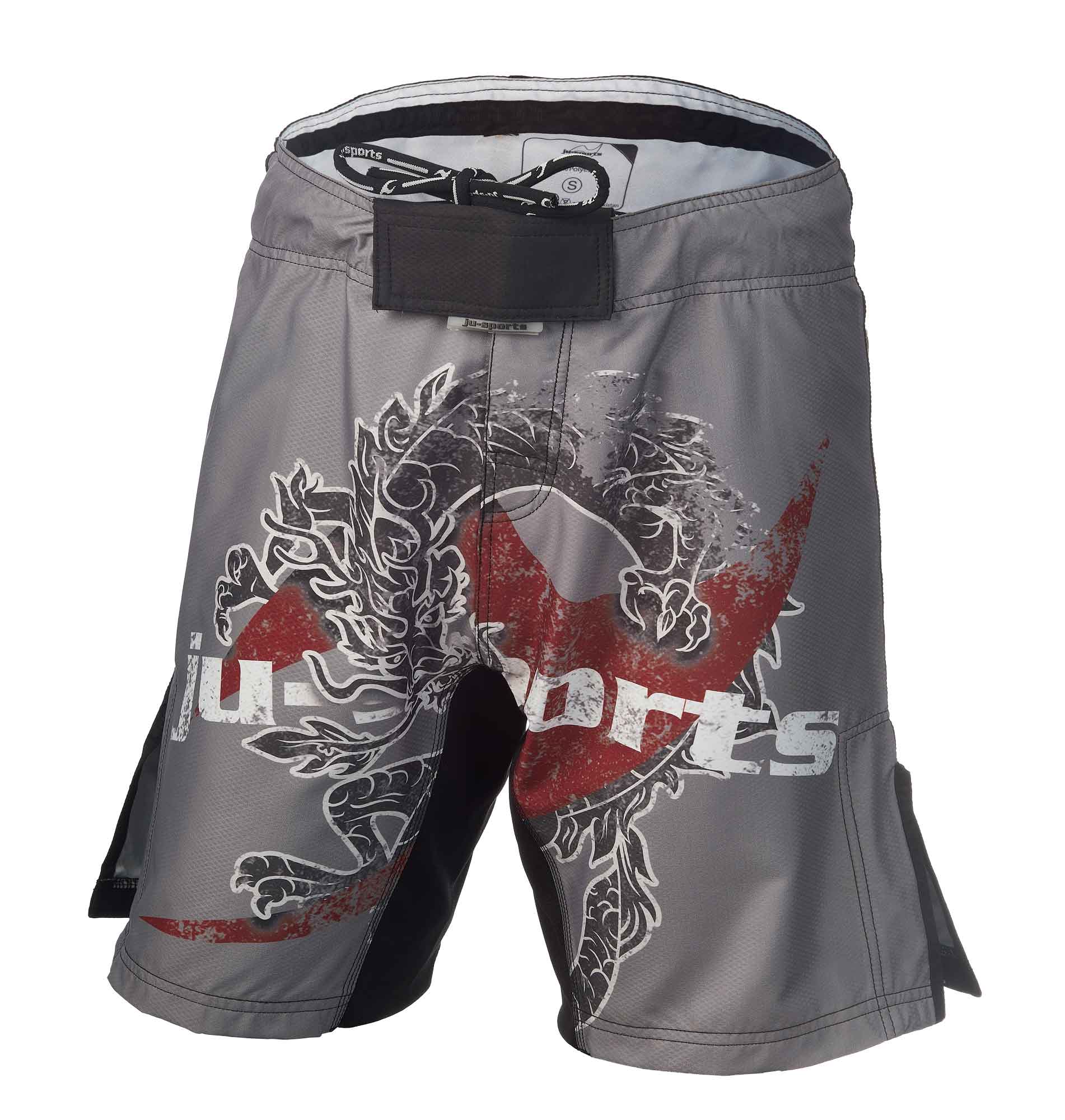 Ju-Sports Dark Line Fight Shorts Dragon