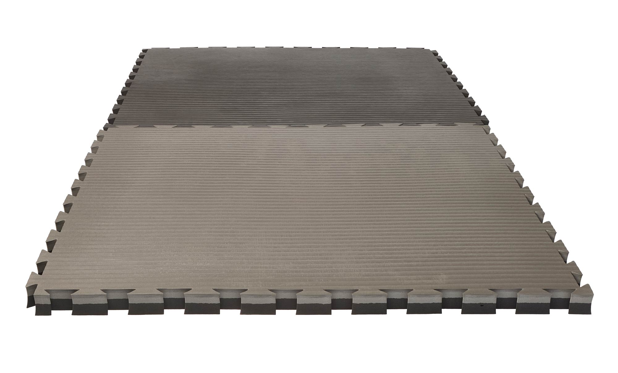 Reversible Jigsaw Mat Pro Tatami 1 m x 1 m x 4 cm black/grey