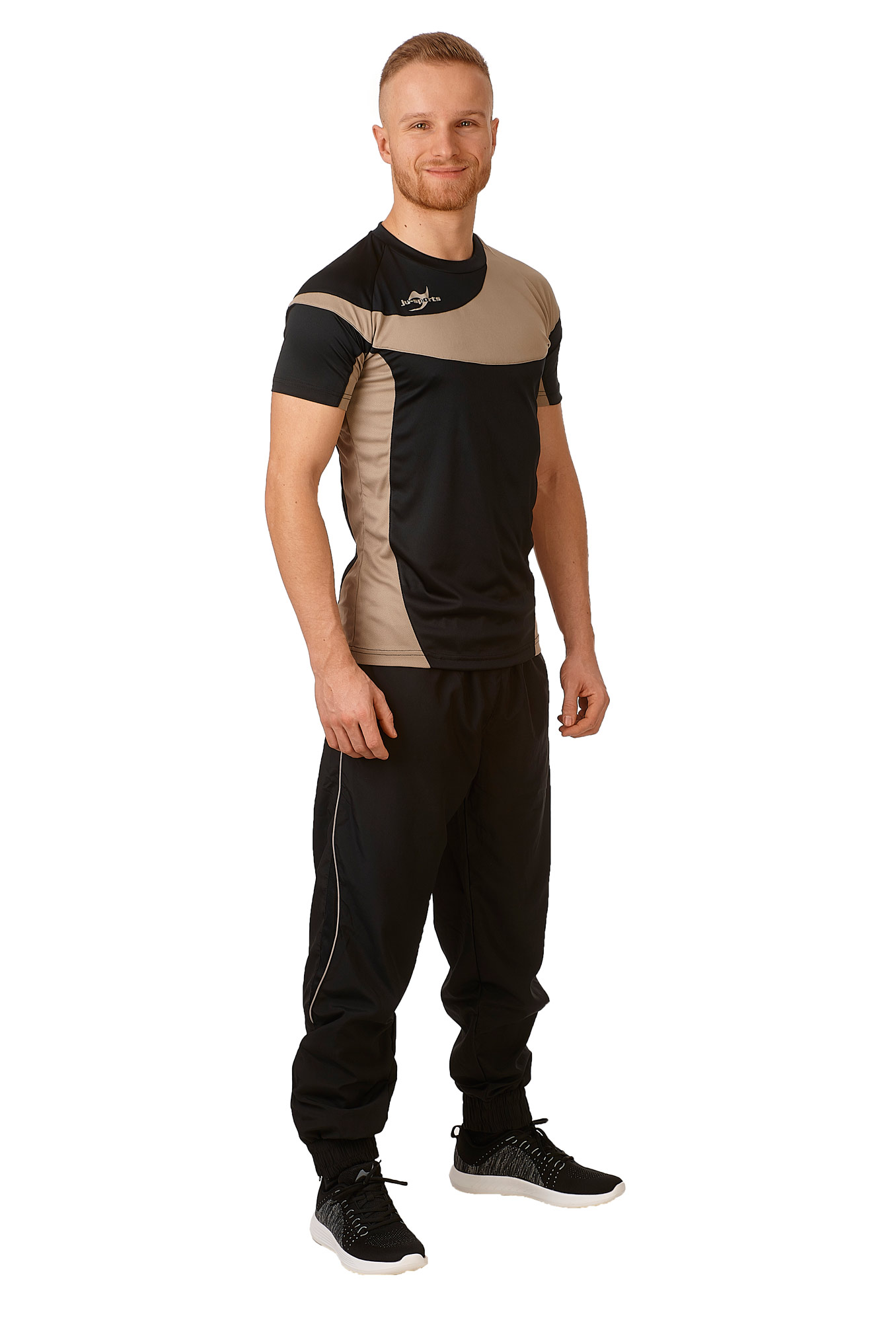 Ju-Sports Teamwear Element C1 Hose schwarz Sporthose Team Wear Trainingshose 