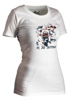 Ju-Jutsu-Shirt Competition weiß Lady