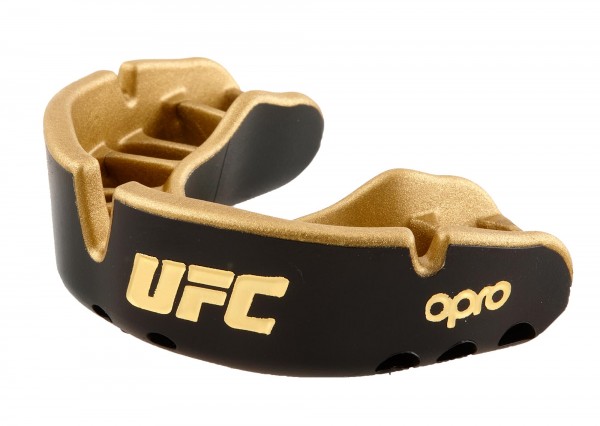 OPRO Zahnschutz "UFC" Gold Senior Unisex Schwarz Gold 892260001 