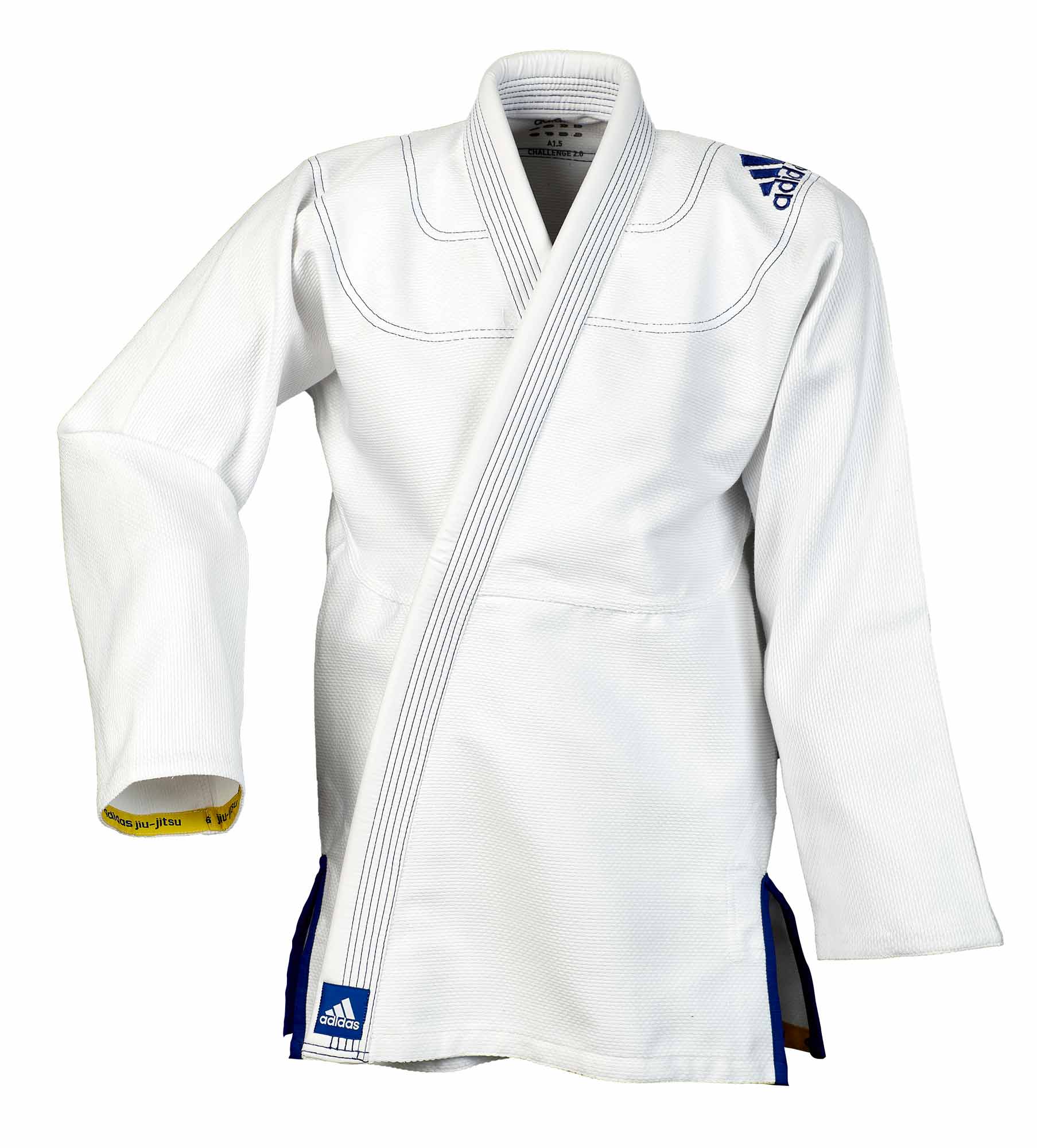Ju-Jutsu - Judo A2 Ju-Sports BJJ-Hose "Superlight" weiß mit Kordel 165 cm 