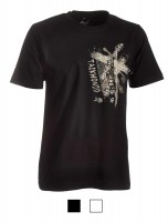 Taekwondo-Shirt Trace schwarz