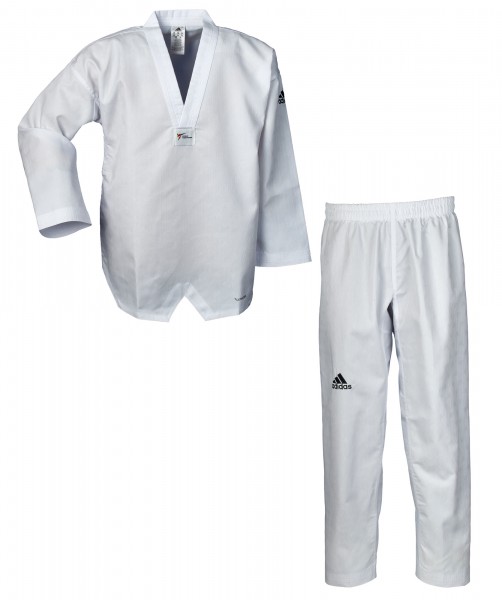adidas Taekwondo-Anzug adiChamp IV, weißes Revers, ADITCH04