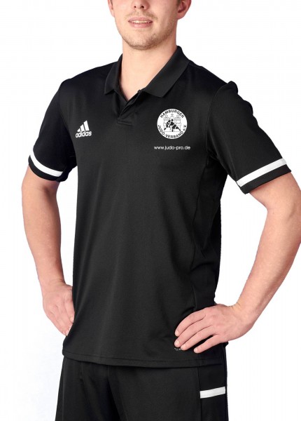 HJV adidas T19 Polo Shirt Herren schwarz/weiß, DW6888