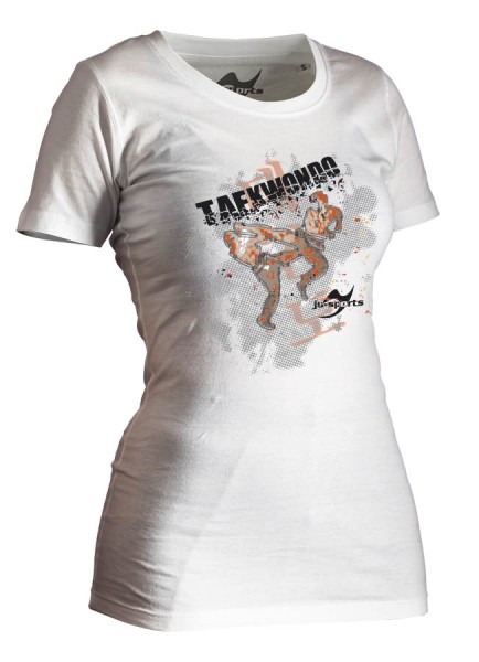 Taekwondo-Shirt Matsogi weiß Lady