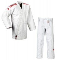 catalogar flaco intersección adidas judo gi Champion II JIJF, white / golden stripes | adidas | Brands |  Ju-Sports