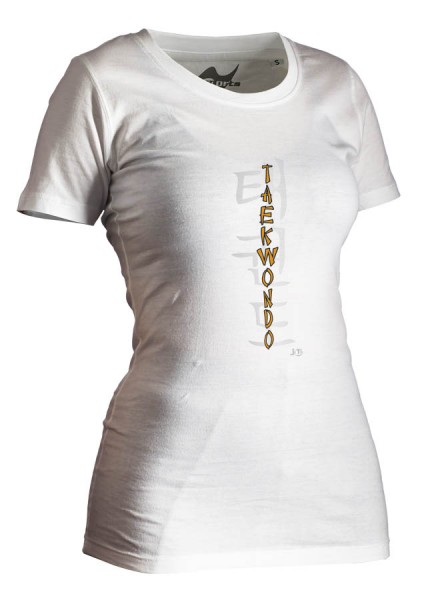 Taekwondo-Shirt Classic weiß Lady