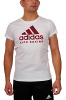 adidas Badge of Sport T-Shirt Kickboxing weiß, adiCLTS20KB