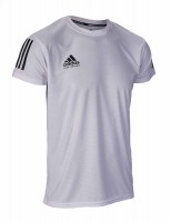 adidas Kickbox-T-Shirt Basic weiß/schwarz, adiKBTS100