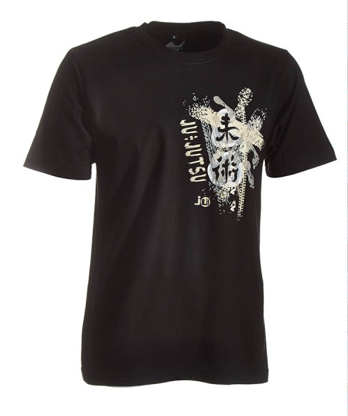 Ju-Jutsu-Shirt Trace schwarz