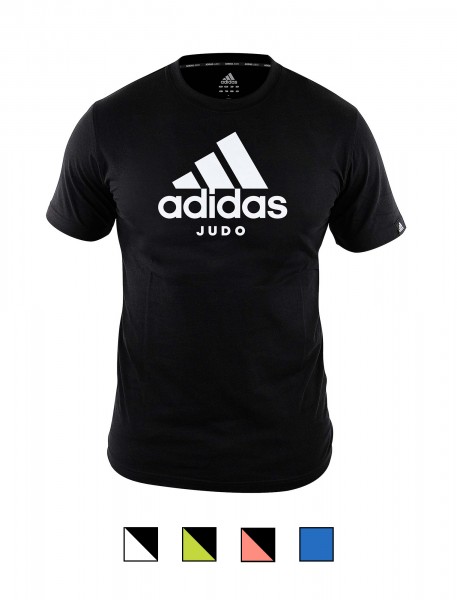 adidas Community line T-Shirt Judo &quot;Performance&quot; black/white, ADICTJ